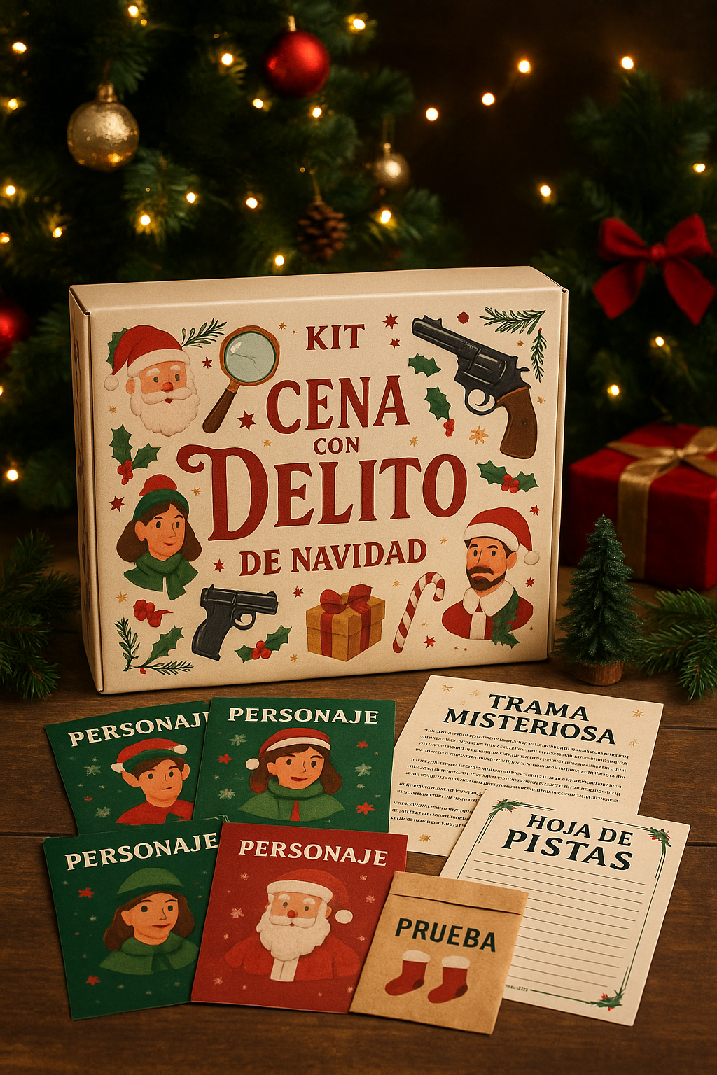 KIT cena con delito Navideno