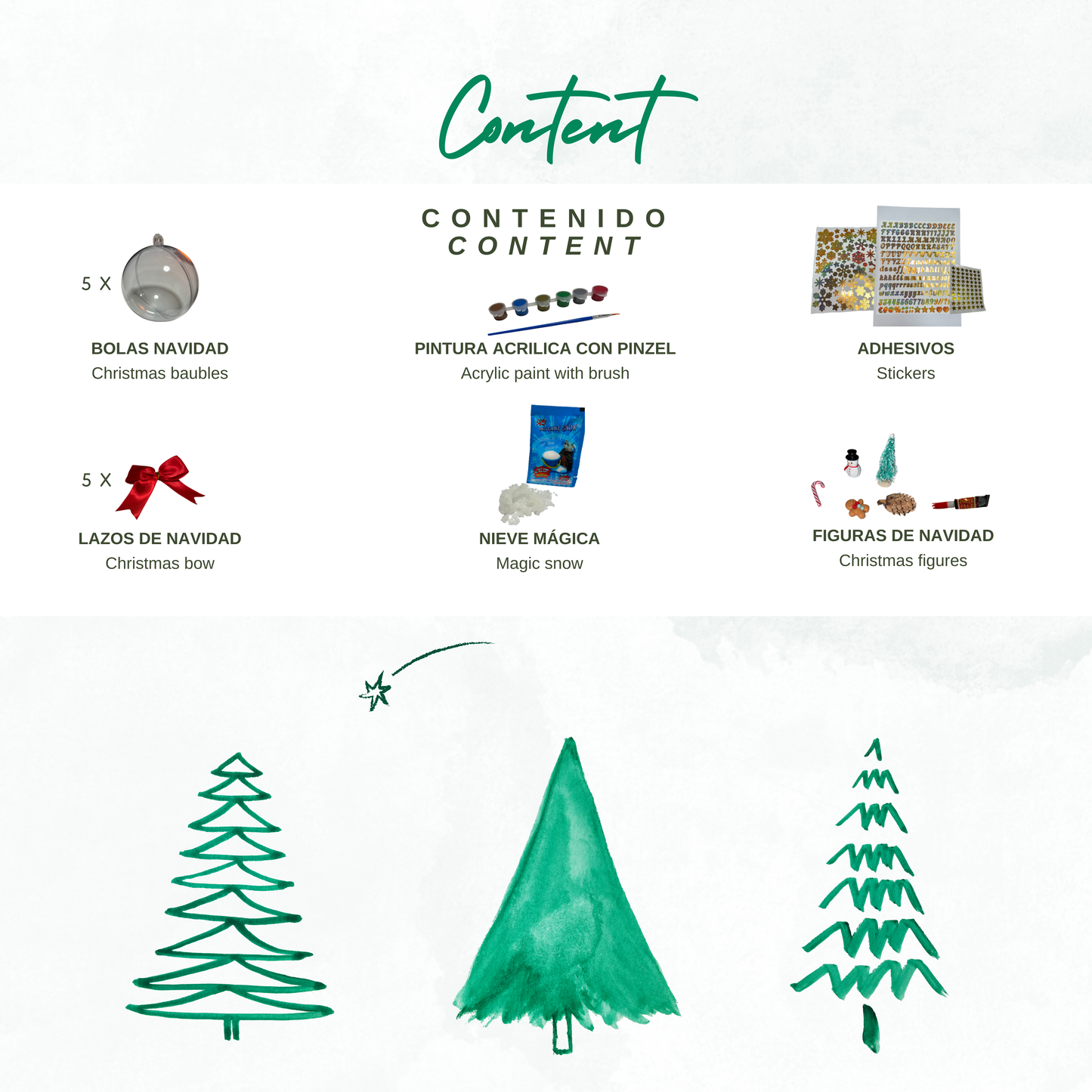 Kit bolas de Navidad